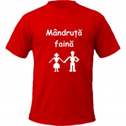 Tricou imprimat - Mandruta...